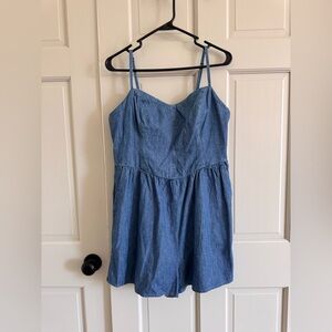 Old navy chambray romper L